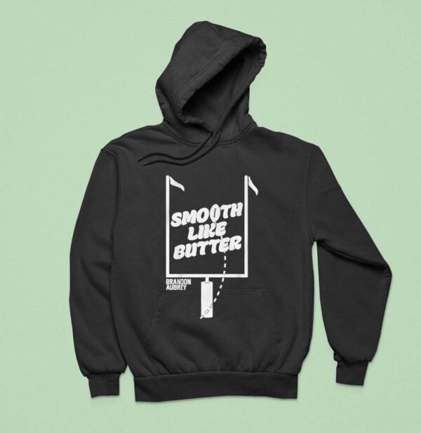 Brandon Aubrey Smooth Like Butter Dallas Cowboys Hoodie