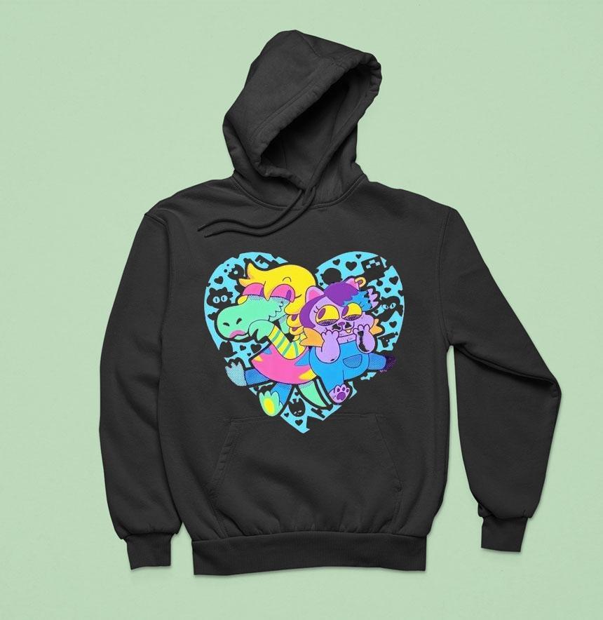 Bratty And Catty Cartoon Hoodie Bratty And Catty Cartoon Hoodie