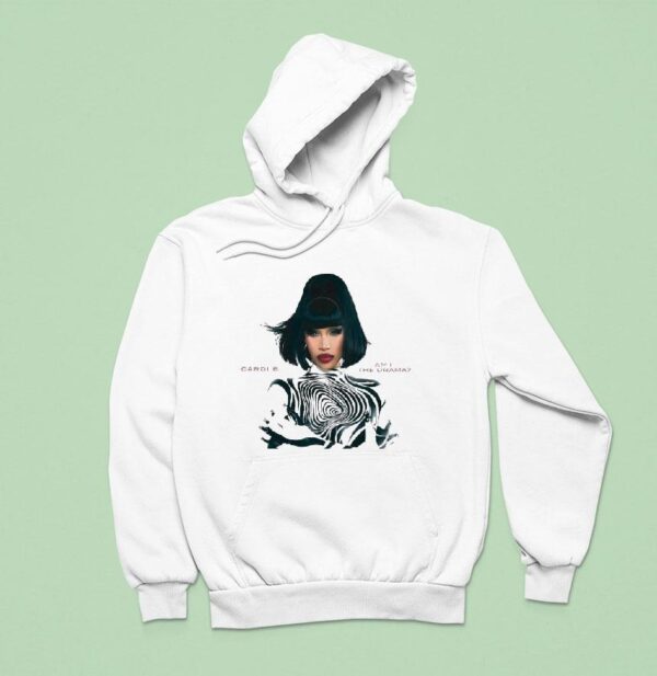 Cardi B Am I The Drama Portrai Hoodie