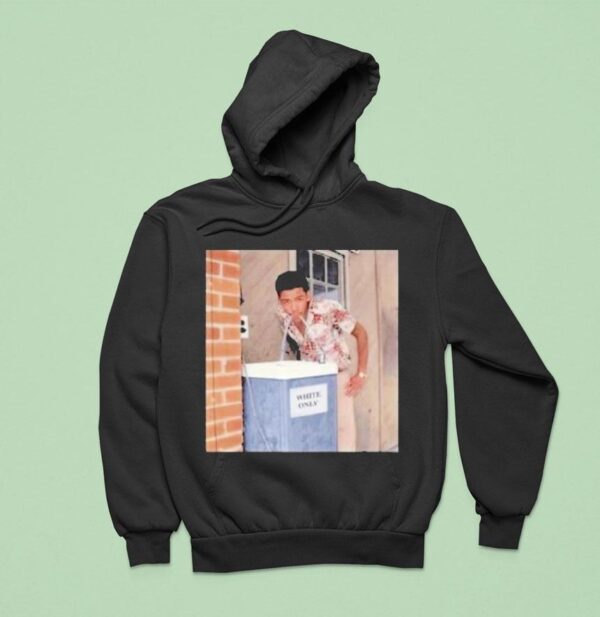 Cecil Williams White Only Hoodie
