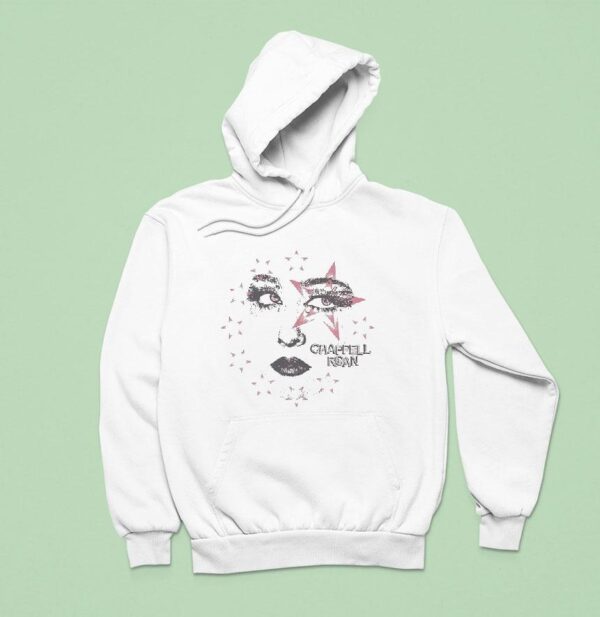 Chappell Roan Stars Face Vintage Hoodie