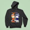 Charlie Brown Dallas Cowboys Vs Snoopy Texas Longhorns City Skyline Hoodie