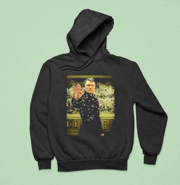 Charlie Kirk Neo Matrix Bullets Hoodie