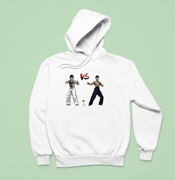 Chuck Norris Vs Bruce Lee Hoodie