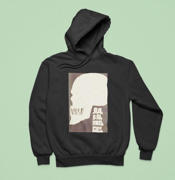 Cigarette Poison Skull Hoodie