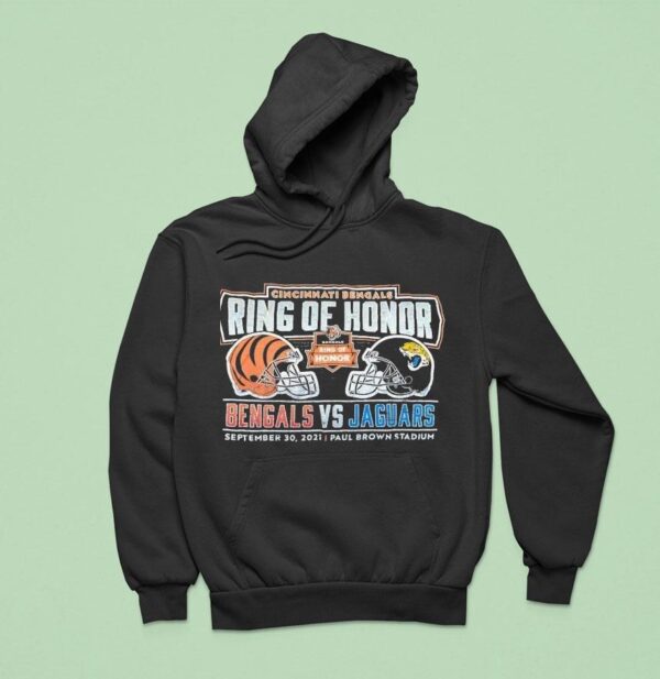 Cincinnati Bengals Jacksonville Jaguars Ring Of Honor September Paul Brown Stadium Hoodie