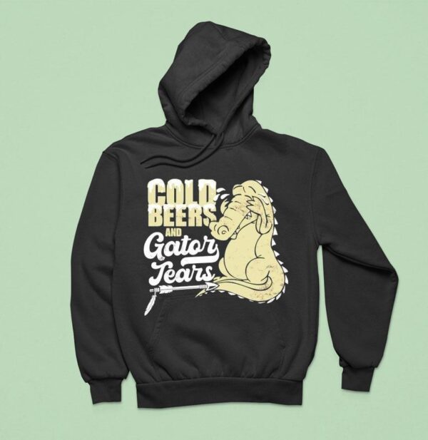 Cold Beers And Gator Tears Hoodie