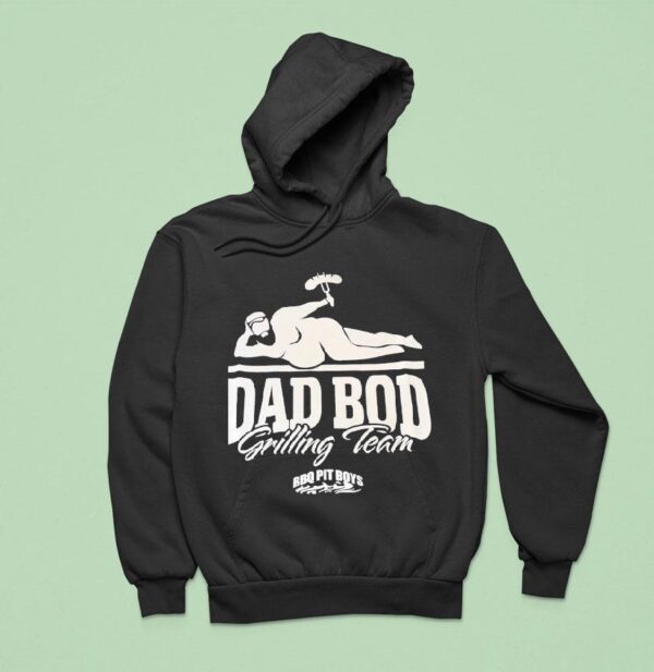 Dad Bod Grilling Team Bbq Pit Boys Hotdog Hoodie
