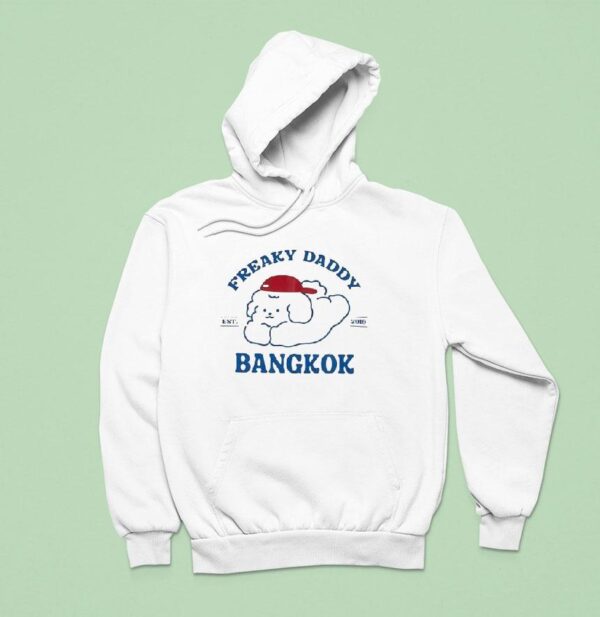 Dog Freaky Daddy Bangkok Est Hoodie