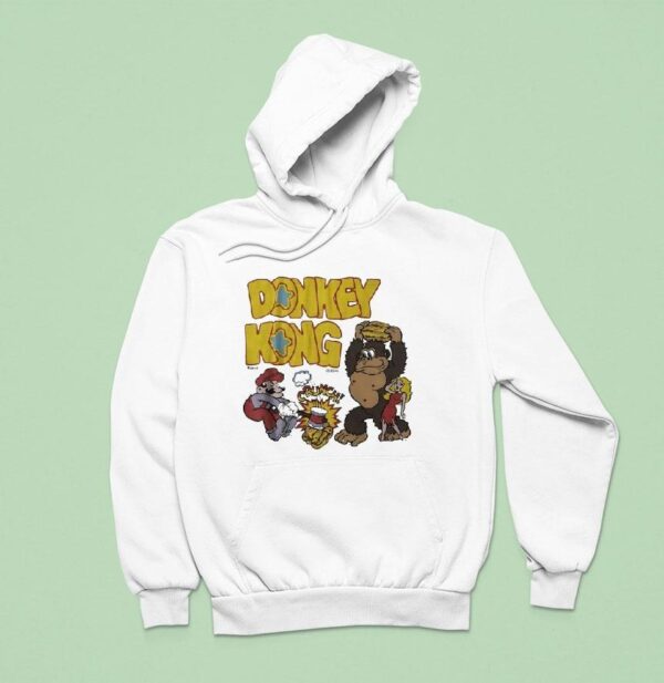 Donkey Kong Mario And Pauline Hoodie