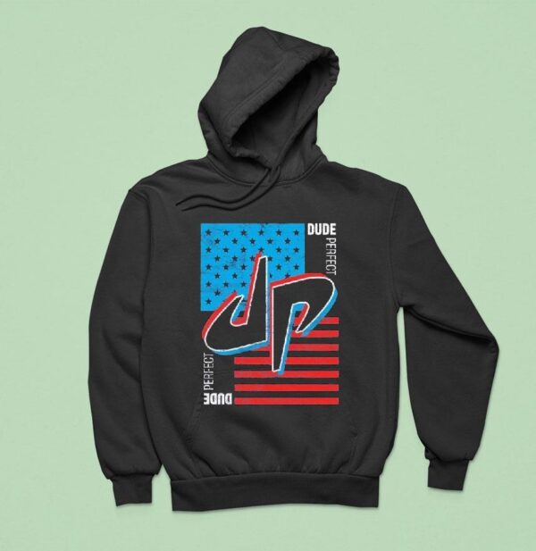 Dude Perfect Hero Tour Patriotic Hoodie