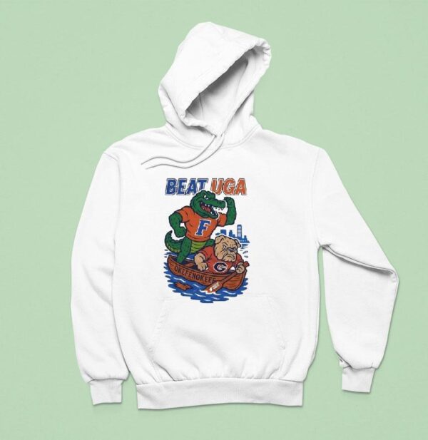 Florida Gators Beat Uga Georgia Bulldogs Okefenokee Hoodie