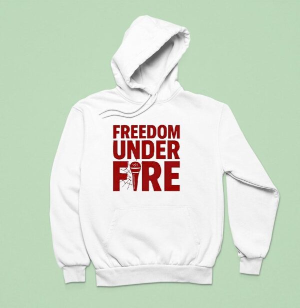 Freedom Under Fire Charlie Kirk Hoodie