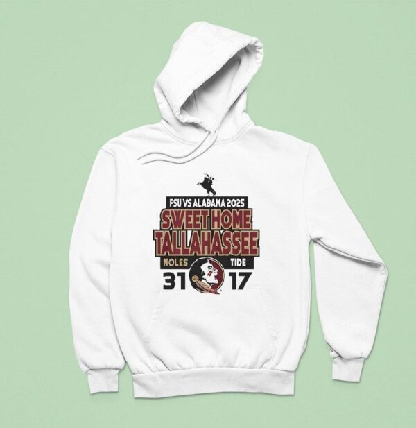 Fsu Vs Alabama Sweet Home Tallahassee Noles Tide Hoodie