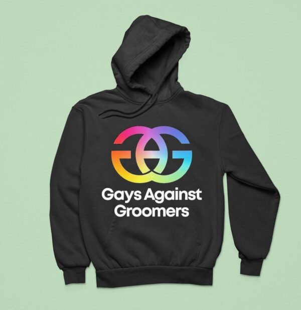 Gays Against Groomers Logo Hoodie