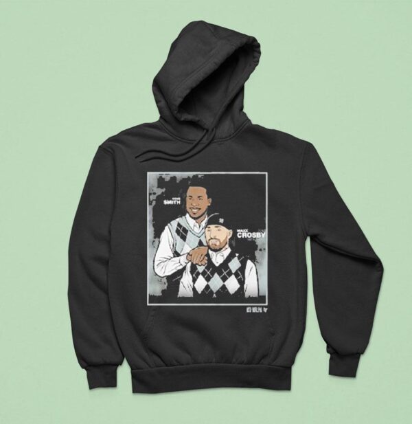 Geno Smith And Maxx Crosby Step Brothers Family Portrai Hoodie