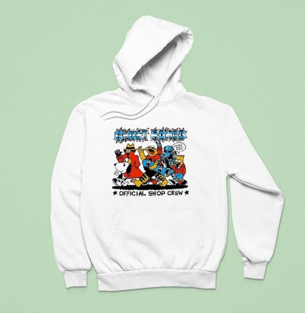Ghost Bondgo Show Crew Cartoon Characters Hoodie