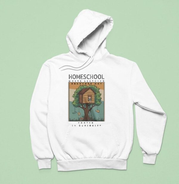 Homeschool Where Learning Rooted In Curiosity Branches Ou Hoodie