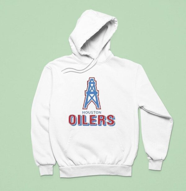 Houston Oilers Football Logo Hoodie