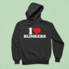 I Heart Blinkers Hoodie