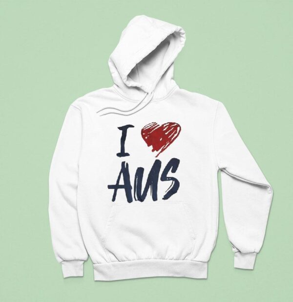 I Love Aus Hoodie