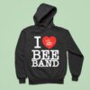 I Love Bee Band Hoodie