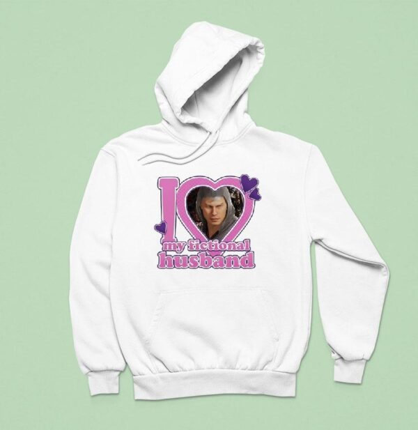 I Love My Fictional Husband Character Hoodie