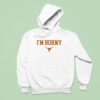 I M Horny Texas Longhorns Logo Hoodie