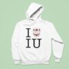 Indiana Hoosiers I Heart Iu Bison Hoodie