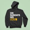 J J Mccarthy On Sundays We Skol Hoodie