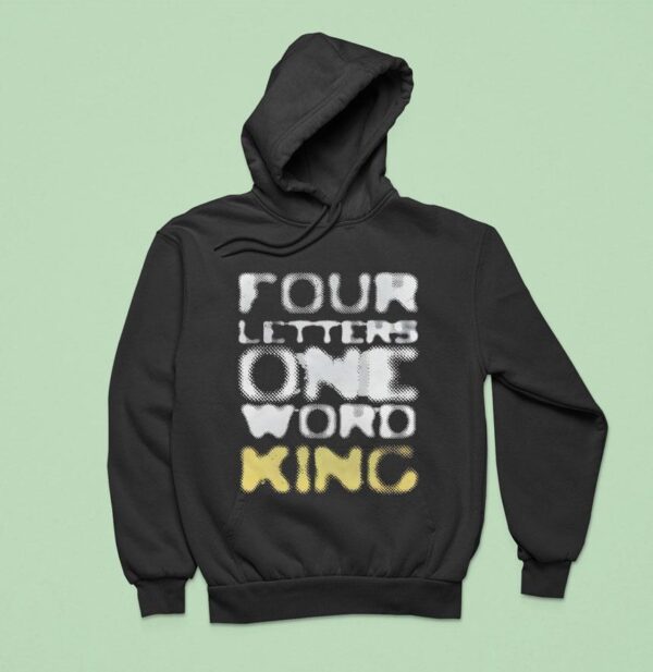 Jey Uso Four Letters One Word King Hoodie