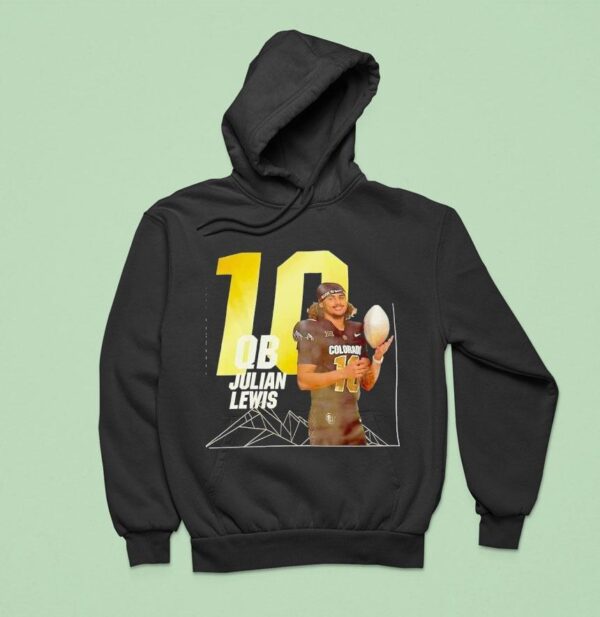 Julian Lewis Qb Colorado Buffaloes Football Hoodie