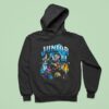 Junior H X Warren Lotas Skeleton Guitar Hoodie