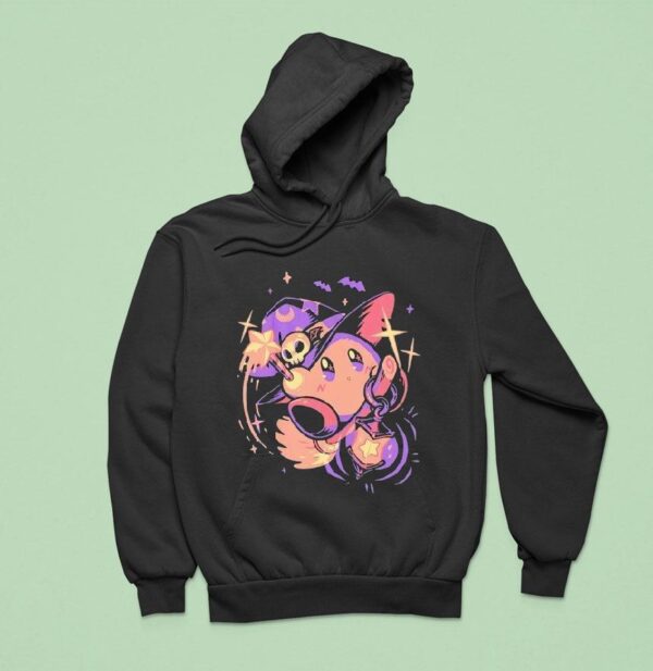 Kirby Pink And Magical Hoodie