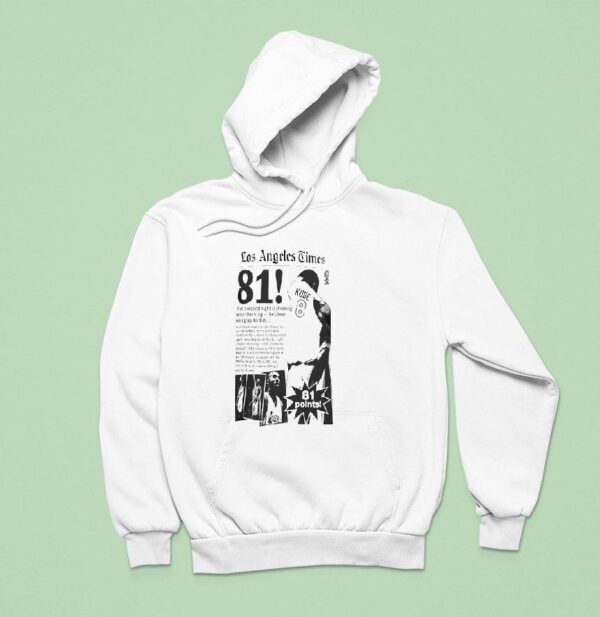 Kobe Bryant Points Los Angeles Times Bryant S Record Night Is Shining But Not Shocking Hoodie