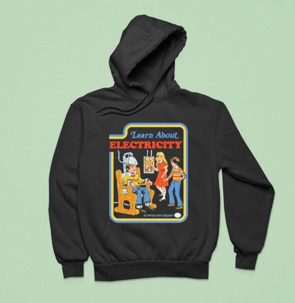 Learn About Electricity Activities For Children Hoodie