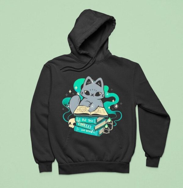 Magical Cat I Put This Spell On You Hoodie