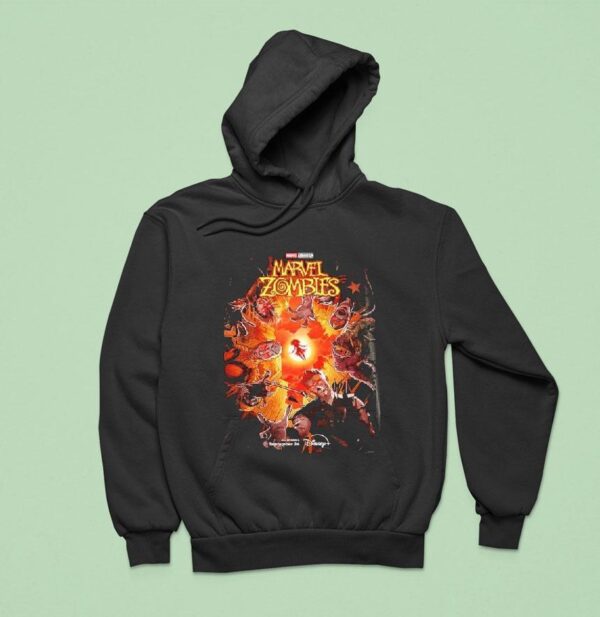 Marvel Zombies Animation Series Disney Plus September Hoodie