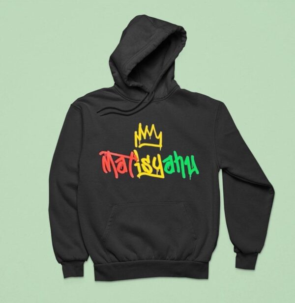 Matisyahu Rasta Crown Hoodie