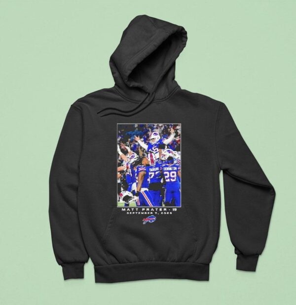 Matt Prater Buffalo Bills Nfl Flash Features Week Hoodie