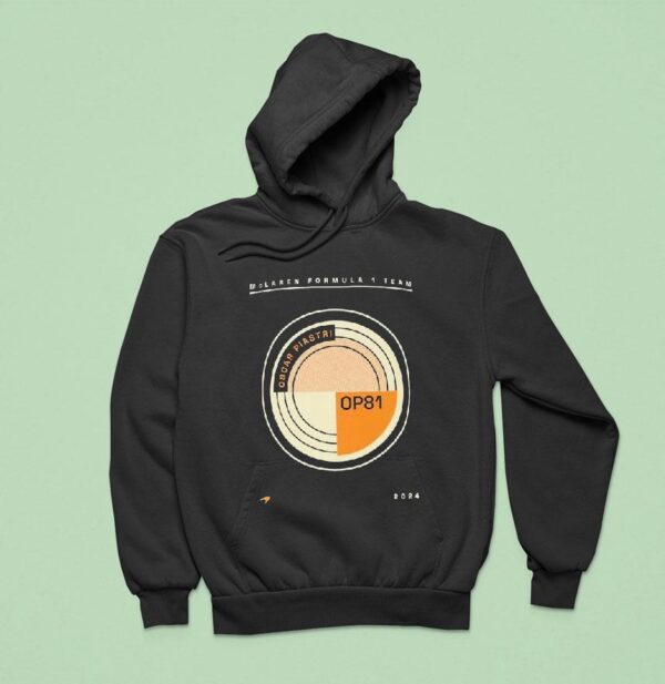 Mclaren Formula Team Oscar Piastri Circular Hoodie