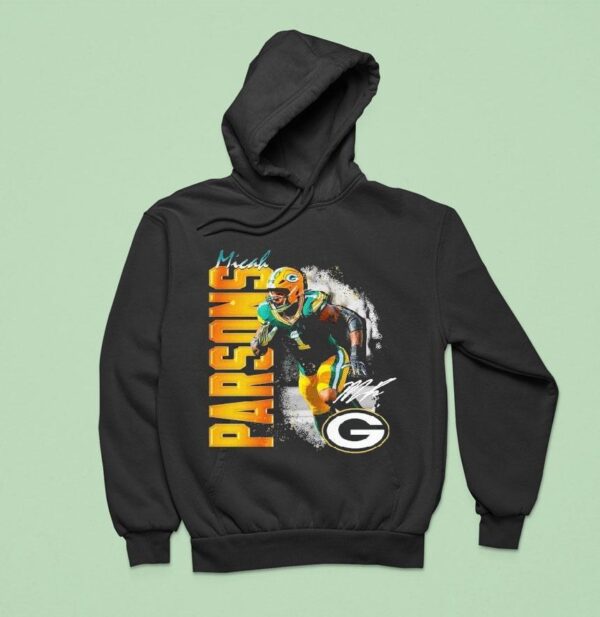 Micah Parsons Green Bay Packers Wordmark Hoodie