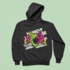 Midnight Tyrannosaurus Neon Hoodie