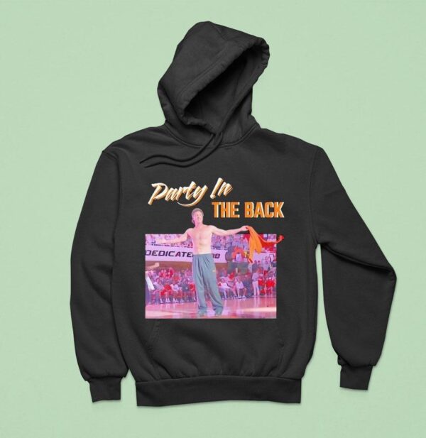 Mike Gundy Party In The Back Coach Oklahoma State Cowboys Hoodie