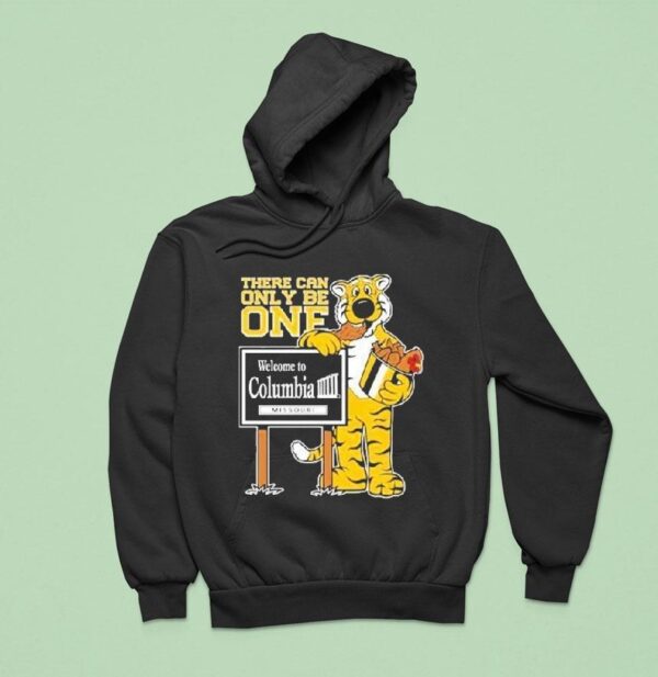 Missouri Tigers There Can Only Be One Welcome To Columbia Masco Hoodie