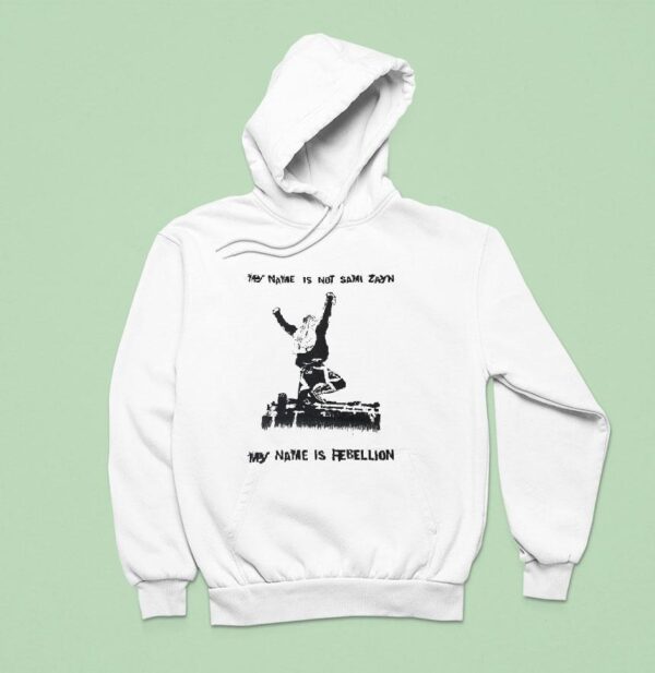 My Name Is Not Sami Zayn My Name Is Rebellion Hoodie