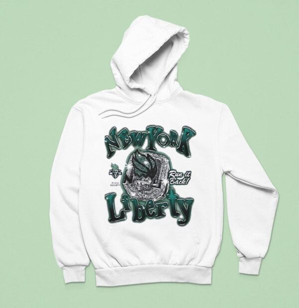 New York Liberty Run It Back Ring Championship Hoodie