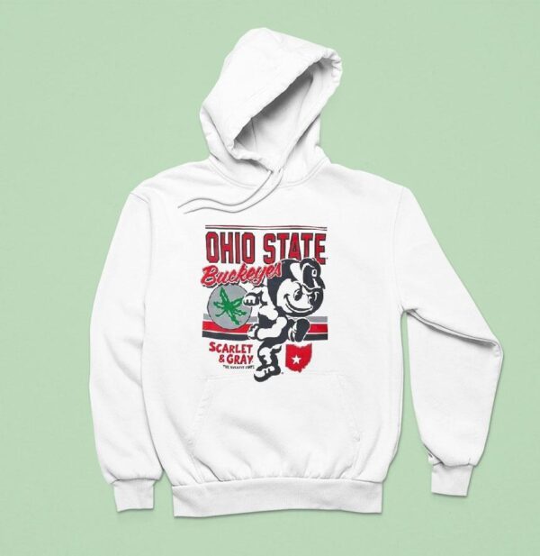 Ohio State Buckeyes Scarlet And Gray The Buckeye State Hoodie