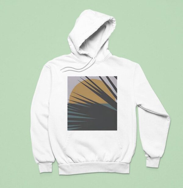 Palm Leaf Sunse Hoodie