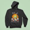 Peanuts Characters Just A Girl Who Loves Halloween And Indianapolis Colts Hoodie